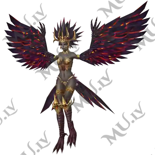 Old Crimson Harpy